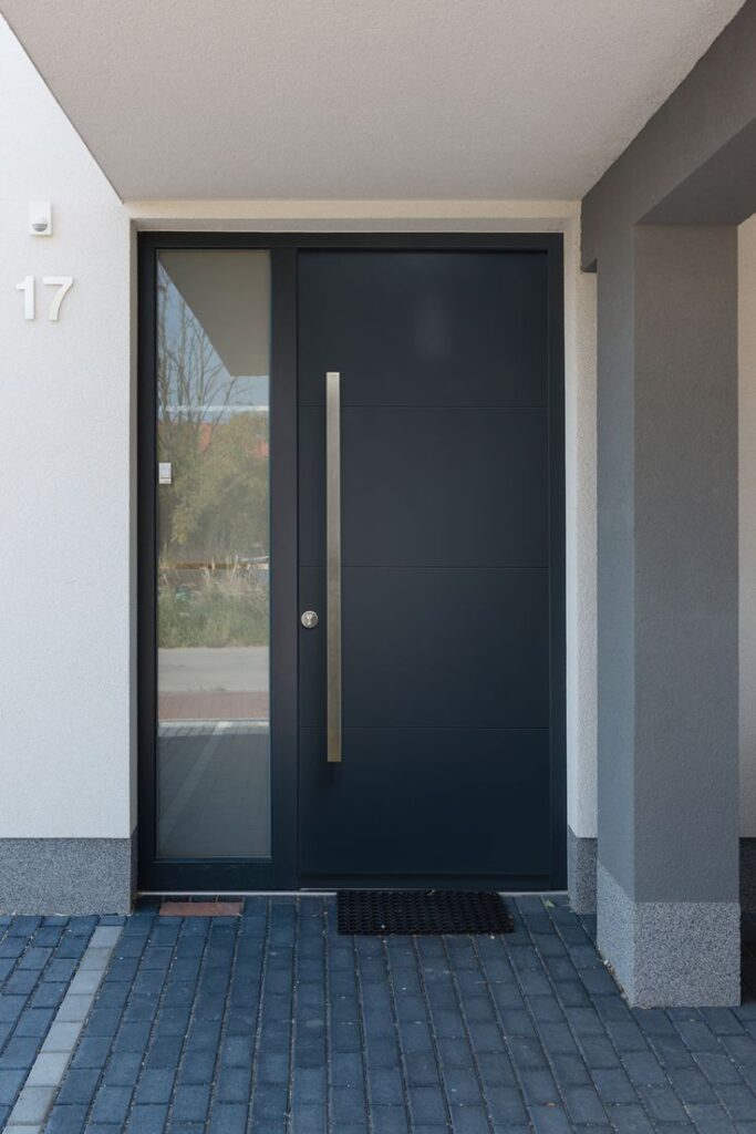 modern entry doors care and maintenance